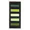 Rembrandt 5 Color Lush Greens Half Stick Soft Pastel Set